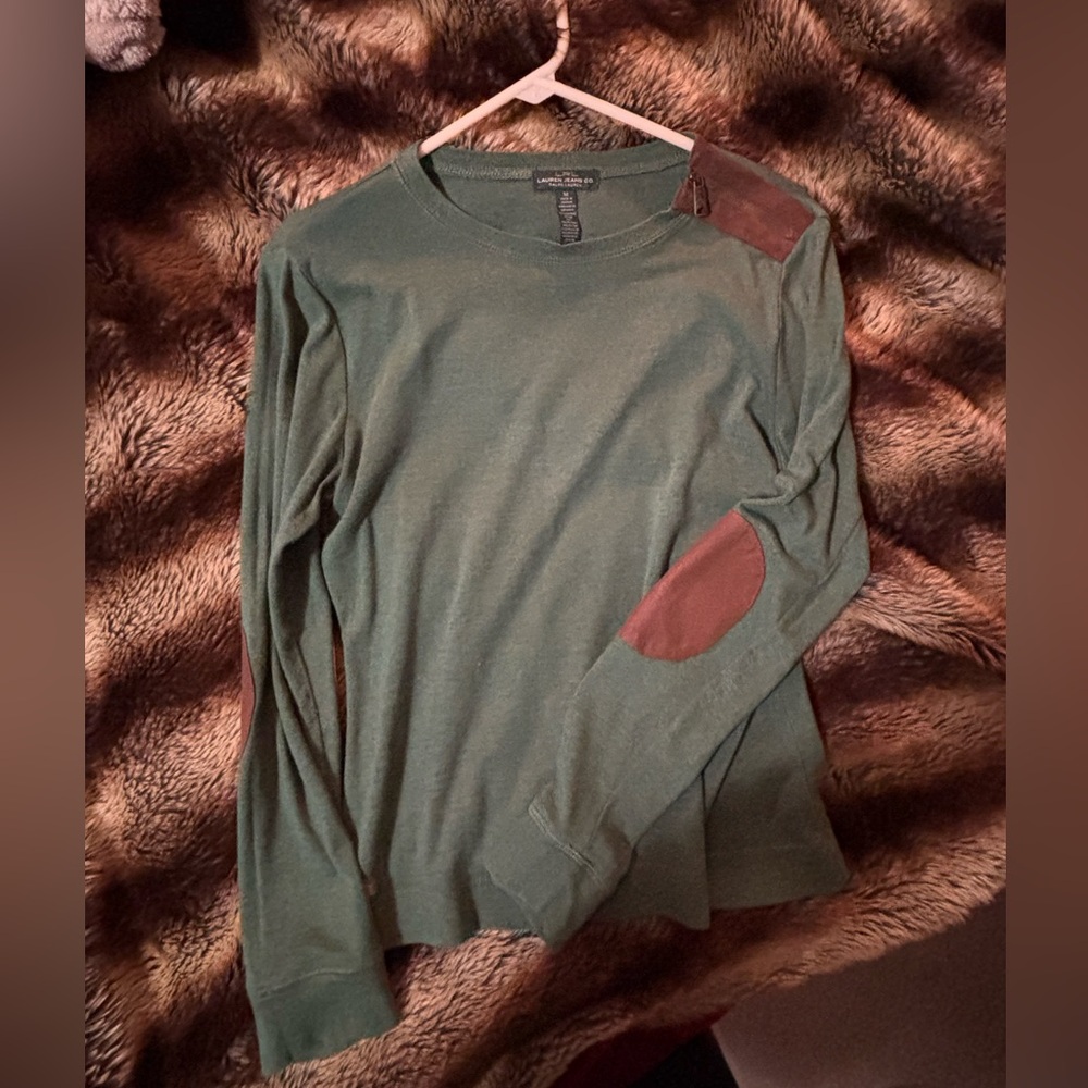 Ralph Lauren Forest Green Crewneck Sweater